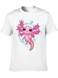 Cute Axolotl Graphic T-Shirt