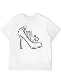 High Heel Shoe Makeup T-Shirt