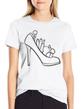 High Heel Shoe Makeup T-Shirt