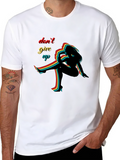 Dont Give Up Retro T-Shirt