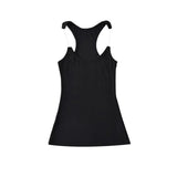 Magical invisible shoulder strap vest women's low cut slim fit bottom camisole top