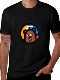 Slame County Pocket Gophers Black T-Shirt