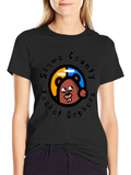 Slame County Pocket Gophers Black T-Shirt