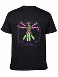 Vitruvian Mardi Gras Jester T-Shirt