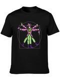 Vitruvian Mardi Gras Jester T-Shirt
