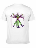 Vitruvian Mardi Gras Jester T-Shirt