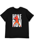Home Run Baseball Graphic Tee