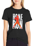 Home Run Baseball Graphic Tee