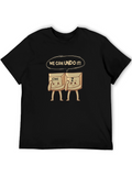 Undo It Mens Black Graphic Tee