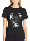 Occupy Mars Graphic T-Shirt - Astronaut Design