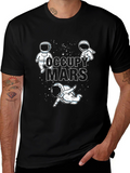 Occupy Mars Graphic T-Shirt - Astronaut Design