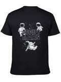 Occupy Mars Graphic T-Shirt - Astronaut Design