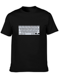 Keyboard Graphic Tee - Gamer T-Shirt