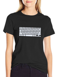 Keyboard Graphic Tee - Gamer T-Shirt