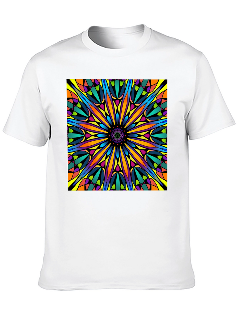 Kaleidoscope Dream T-Shirt - Vivid Geometric Art