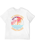 Summer Vibes T-Shirt: Tropical Beach Paradise Tee