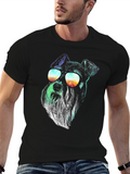 Cool Dog T-Shirt - Retro Sunglasses Design