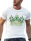 Crypto Trust T-Shirt - Illuminati Eye Design