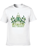 Crypto Trust T-Shirt - Illuminati Eye Design