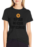 Keep Calm Bitcoin T-Shirt