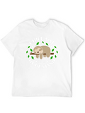 Chill Mal Bin Im Ruhestand Sloth T-Shirt
