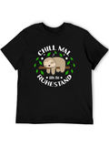 Chill Mal Bin Im Ruhestand Sloth T-Shirt
