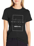 Suitcase Mindset Black T-Shirt