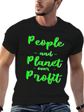 People Planet Over Profit T-Shirt
