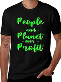 People Planet Over Profit T-Shirt