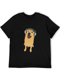 Chilled Dog T-Shirt - Cool Canine Design