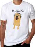 Chilled Dog T-Shirt - Cool Canine Design