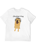 Chilled Dog T-Shirt - Cool Canine Design