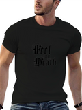 Feel My Wrath Black Graphic T-Shirt