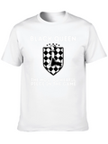 Black Queen Chess Piece Graphic T-Shirt
