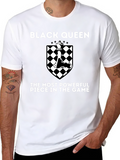 Black Queen Chess Piece Graphic T-Shirt