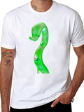 Green Tentacle T-Shirt - Quirky Graphic Tee