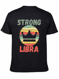 Strong Libra Zodiac Sign T-Shirt