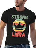 Strong Libra Zodiac Sign T-Shirt