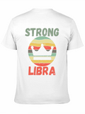 Strong Libra Zodiac Sign T-Shirt