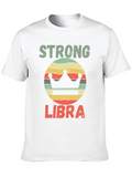 Strong Libra Zodiac Sign T-Shirt