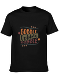 Gobble Graphic Tee - Thanksgiving T-Shirt