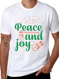 Peace and Joy Christmas T-Shirt