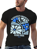 Radiant Growth T-Shirt - Clear Focus Design