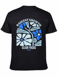 Radiant Growth T-Shirt - Clear Focus Design