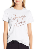 Skincare Junkie Graphic Tee - Stylish & Comfortable