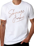 Skincare Junkie Graphic Tee - Stylish & Comfortable