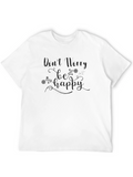 Dont Worry Be Happy Black T-Shirt