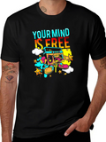Your Mind Is Free Graphic T-Shirt