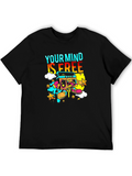 Your Mind Is Free Graphic T-Shirt