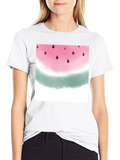 Watermelon Graphic Tee - Casual Summer Style